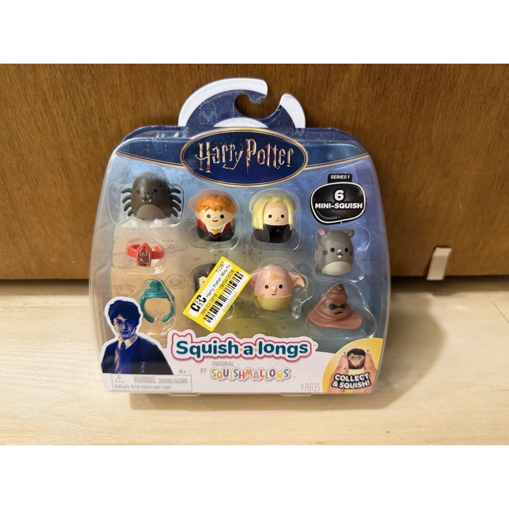 Squishalongs by Squishmallows Harry Potter Mini Squish 9 Pack Brand New